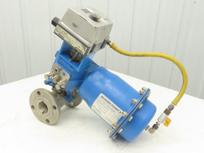 Jamesbury Quadra-Powr X QPX2C/M Pneumatic Actuator 2" 5150 Stainless Ball Valve