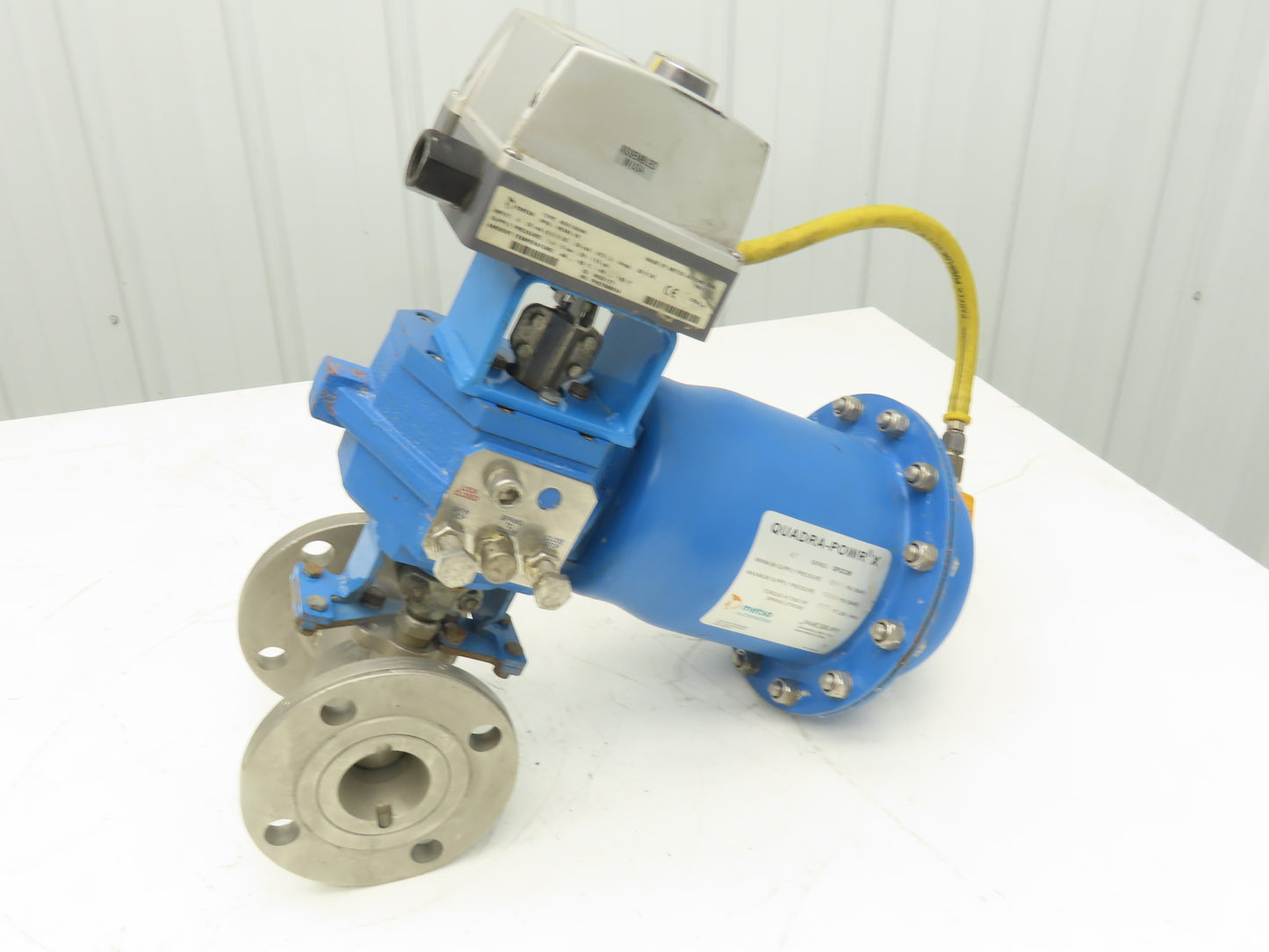 Jamesbury Quadra-Powr X QPX2C/M Pneumatic Actuator 2" 5150 Stainless Ball Valve