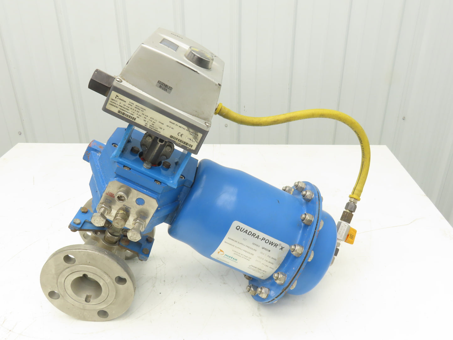 Jamesbury Quadra-Powr X QPX2C/M Pneumatic Actuator 2" 5150 Stainless Ball Valve