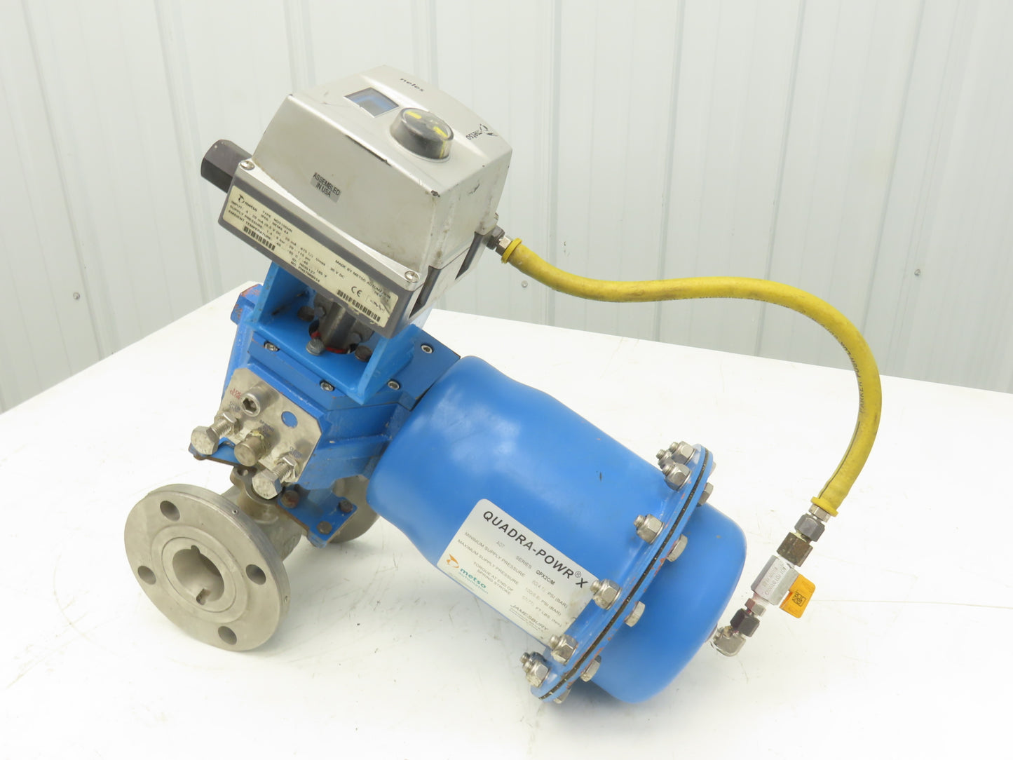 Jamesbury Quadra-Powr X QPX2C/M Pneumatic Actuator 2" 5150 Stainless Ball Valve