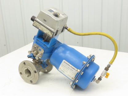 Jamesbury Quadra-Powr X QPX2C/M Pneumatic Actuator 2" 5150 Stainless Ball Valve