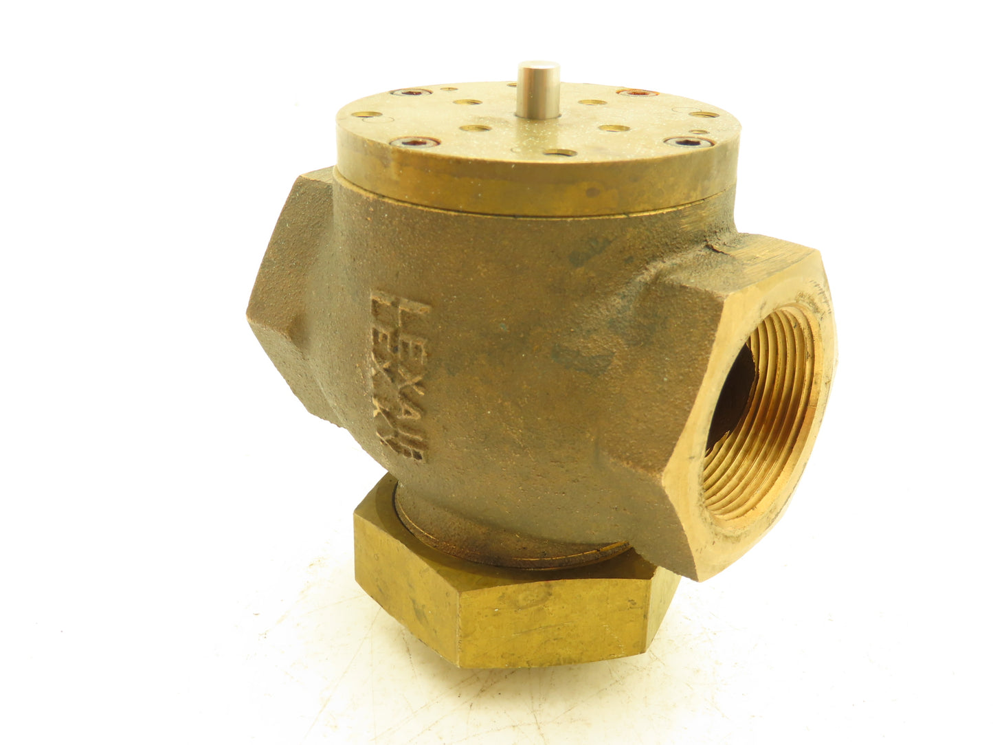 Lexair 334824 1-1/2" NPT Direct Pilot NC Poppet Valve Only No Pilot Max 500 PSI