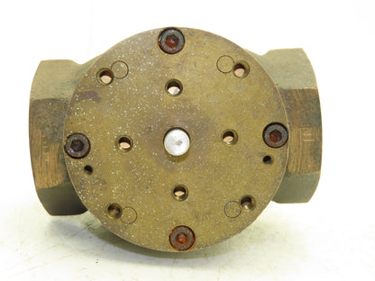 Lexair 334824 1-1/2" NPT Direct Pilot NC Poppet Valve Only No Pilot Max 500 PSI