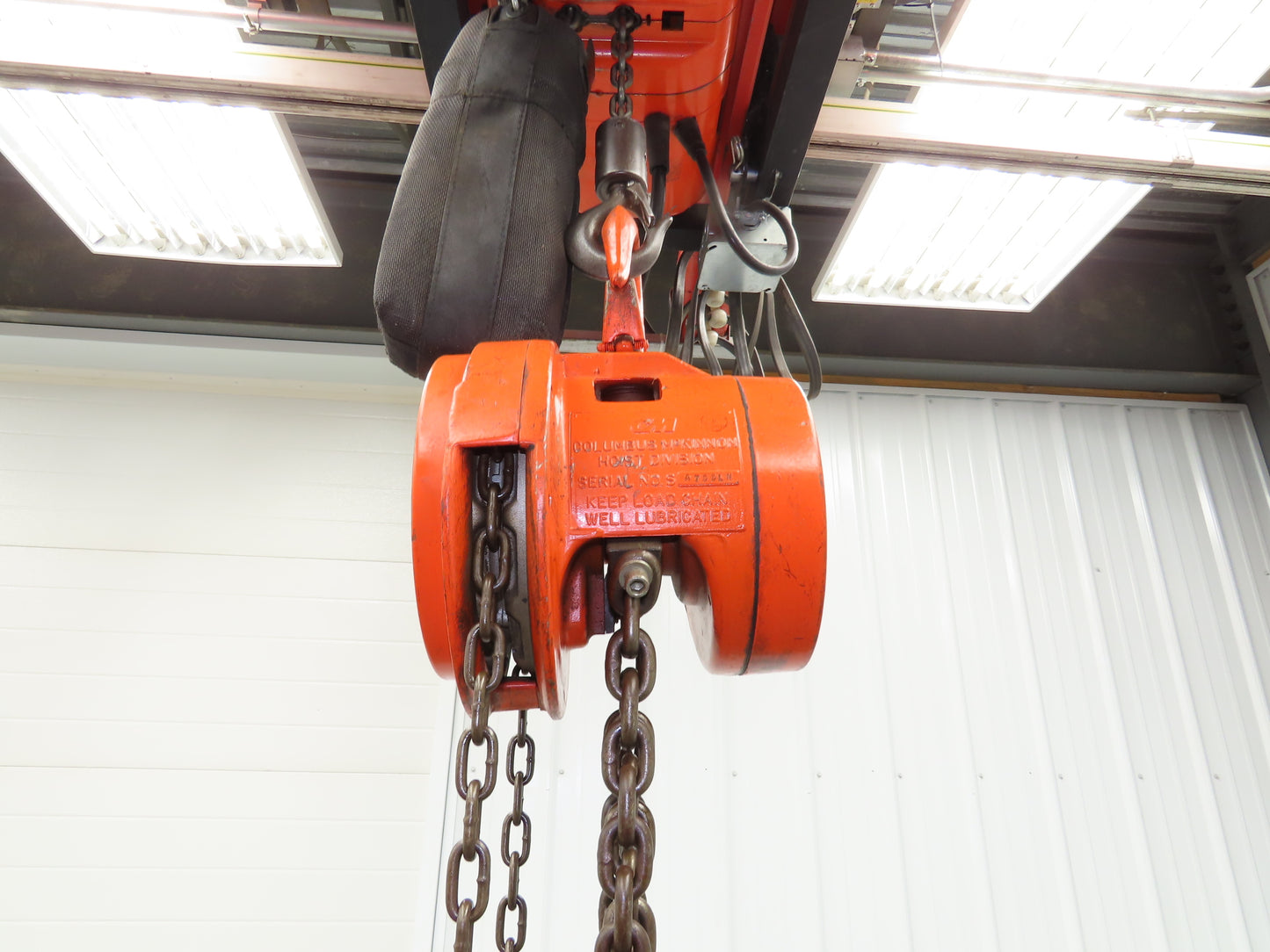 CM Cyclone 1-1/2 Ton 3000Lb Manual Chain Fall Hand Hoist 20' 6" Lift