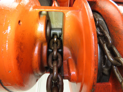 CM Cyclone 1-1/2 Ton 3000Lb Manual Chain Fall Hand Hoist 20' 6" Lift