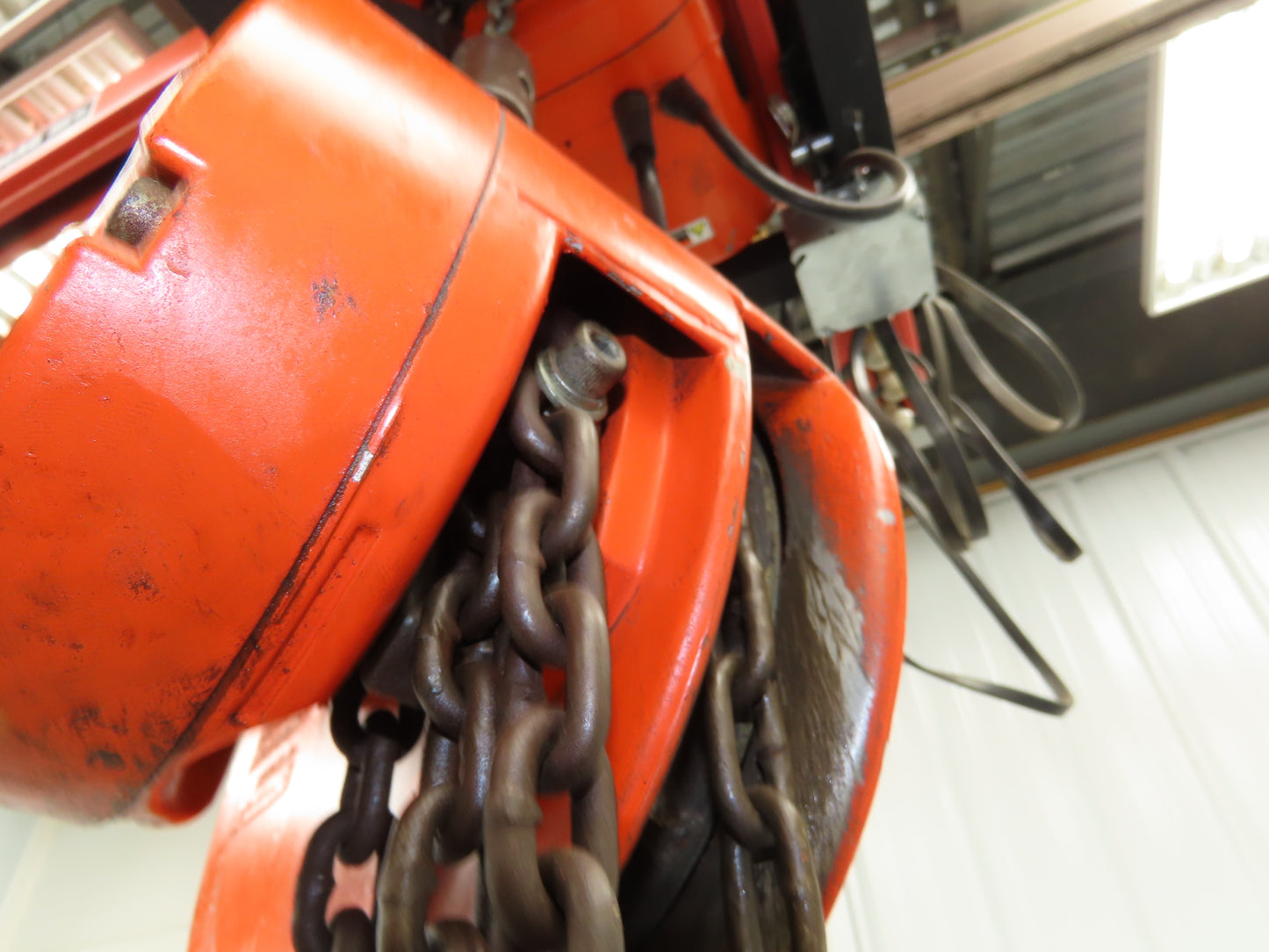 CM Cyclone 1/2 Ton 1000Lb Manual Chain Fall Hand Hoist 16' 6" Lift