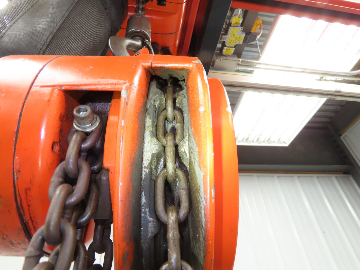 CM Cyclone 1/2 Ton 1000Lb Manual Chain Fall Hand Hoist 16' 6" Lift