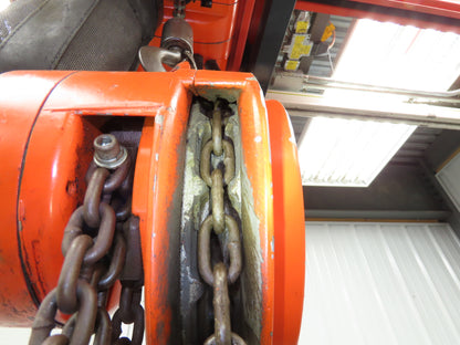 CM Cyclone 1/2 Ton 1000Lb Manual Chain Fall Hand Hoist 16' 6" Lift