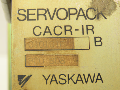 Yaskawa Electric CACR-IR 010101F P00 B08 Motoman Robot Servopack Servo Drive