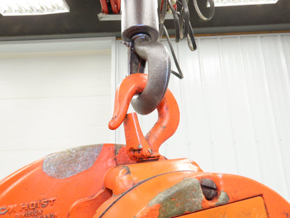 CM Cyclone 1/2 Ton 1000Lb Manual Chain Fall Hand Hoist 18' Lift