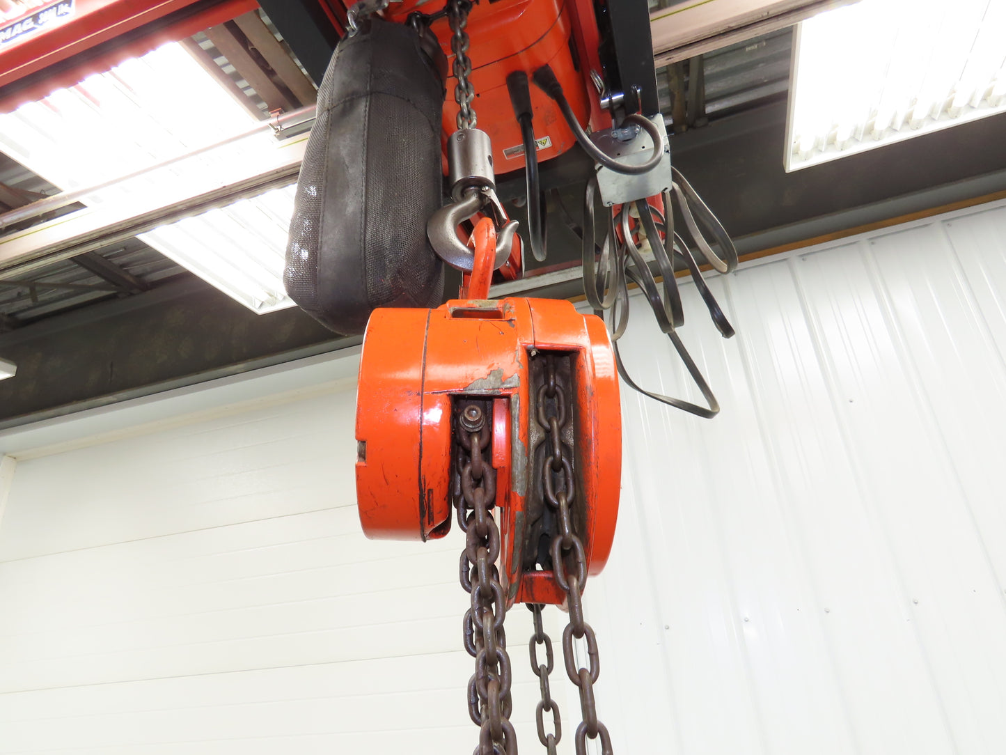 CM Cyclone 1/2 Ton 1000Lb Manual Chain Fall Hand Hoist 18' Lift