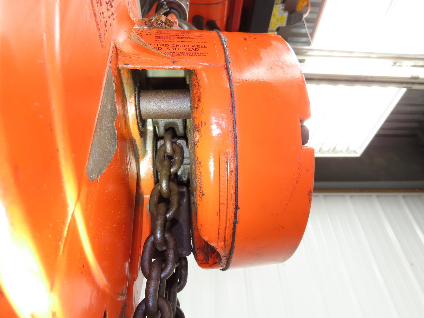 CM Cyclone 1/2 Ton 1000Lb Manual Chain Fall Hand Hoist 18' Lift