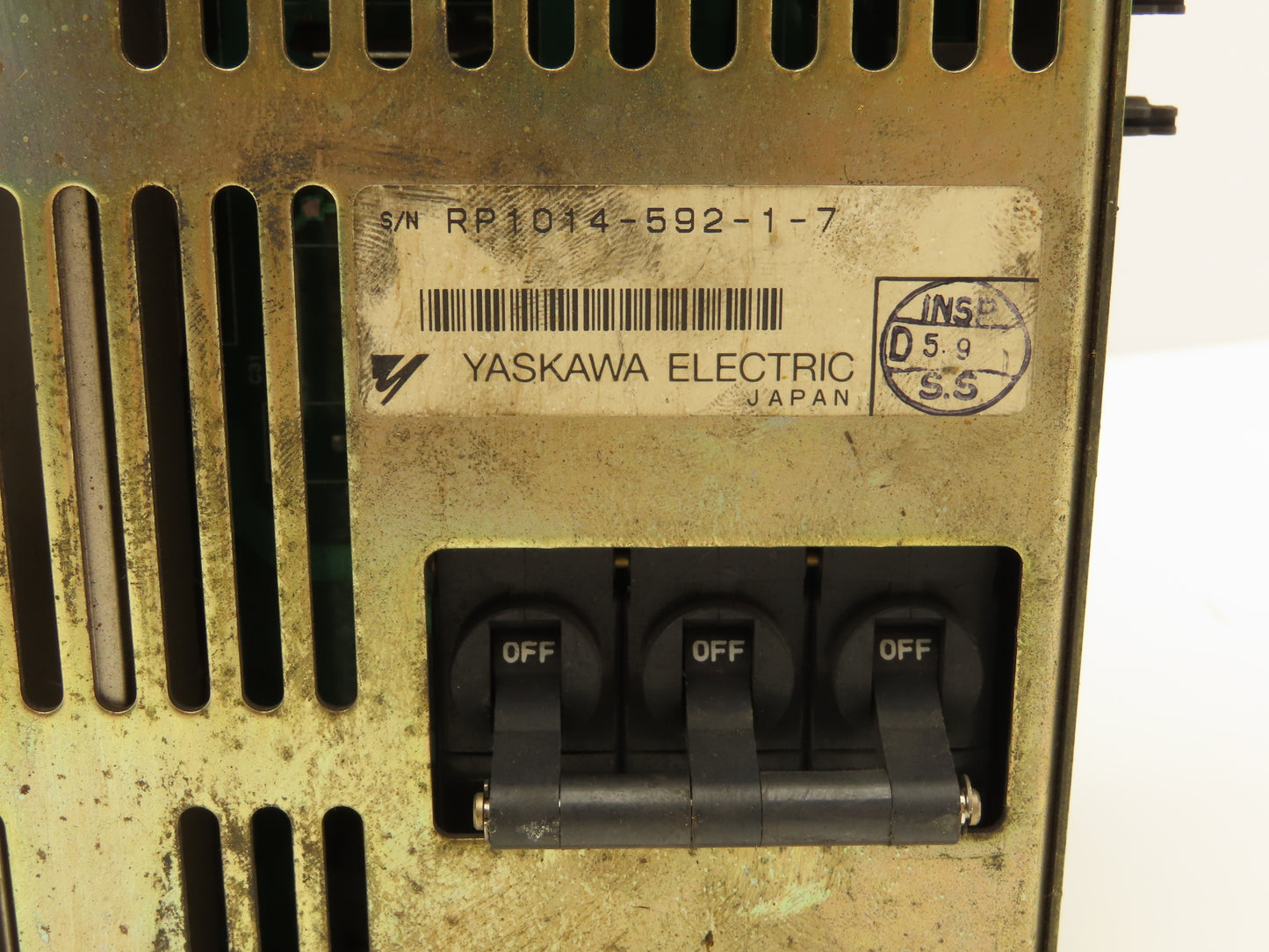 Yaskawa Electric CACR-IR 050505F P00 A06 Motoman Robot Servopack Servo Drive