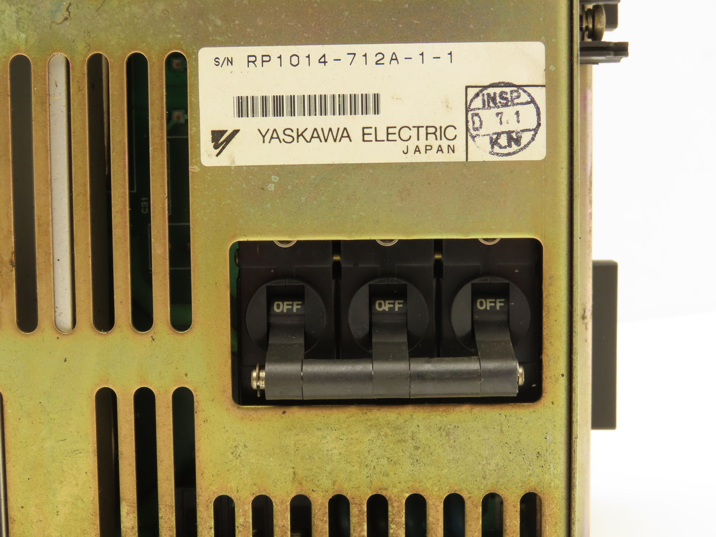 Yaskawa Electric CACR-IR 050505F P00 B07 Motoman Robot Servopack Servo Drive