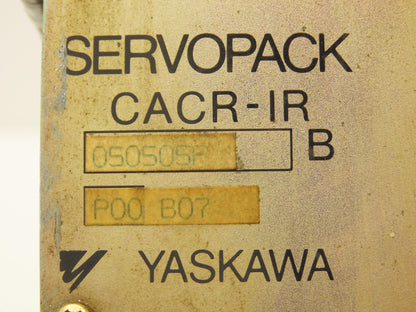 Yaskawa Electric CACR-IR 050505F P00 B07 Motoman Robot Servopack Servo Drive