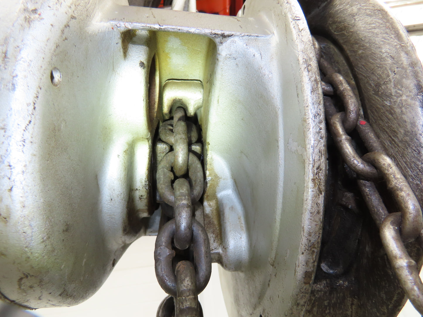 CM Cyclone Model S 2 Ton 4000Lb Manual Chain Fall Hand Hoist 11' 6" Lift