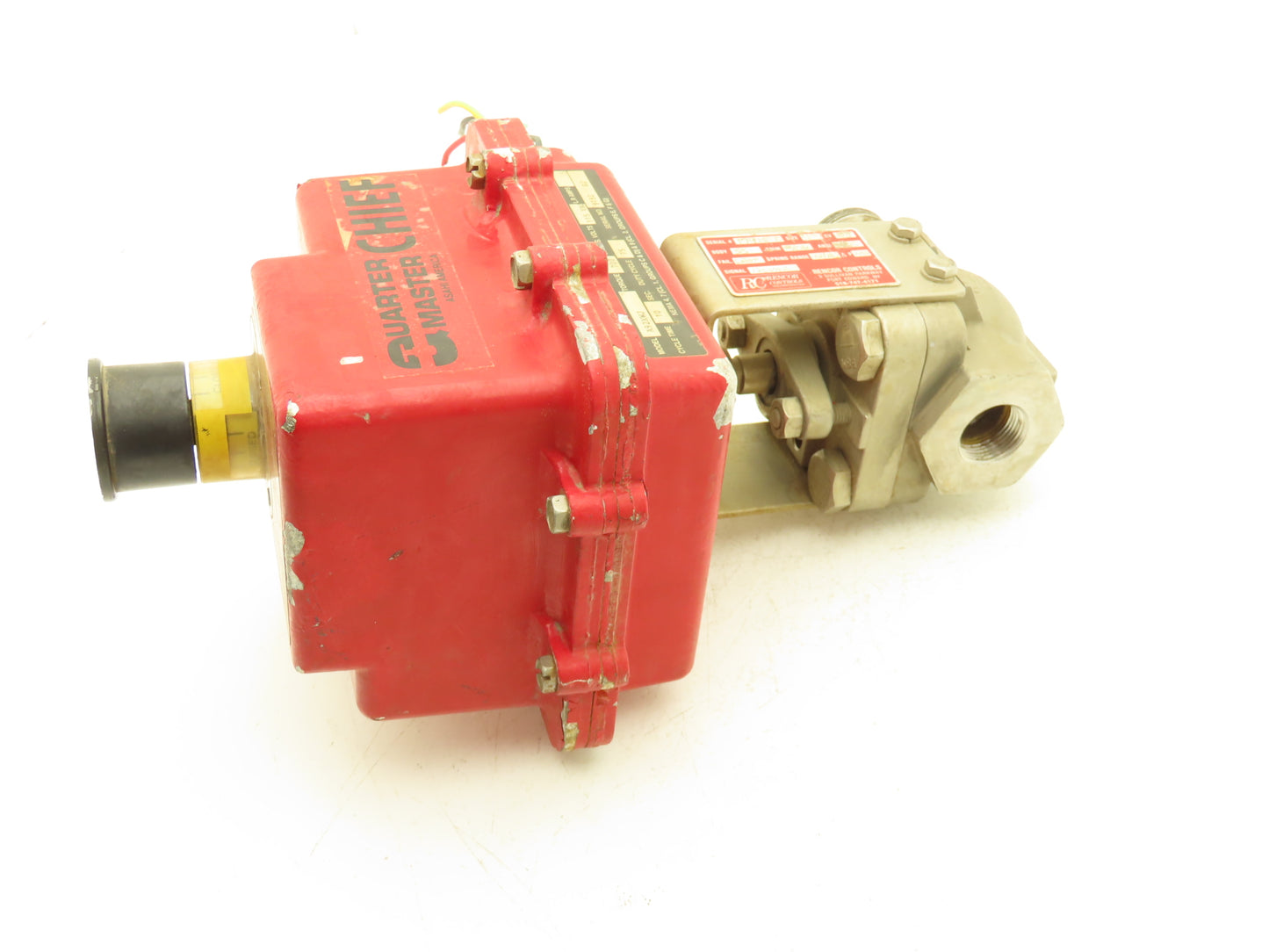 Velan G1T13-SP7A 1"NPT Stainless Ball Valve & Electric Actuator 115V A92XWJ