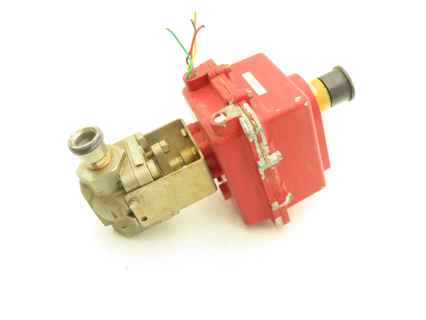 Velan G1T13-SP7A 1"NPT Stainless Ball Valve & Electric Actuator 115V A92XWJ