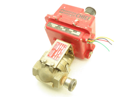 Velan G1T13-SP7A 1"NPT Stainless Ball Valve & Electric Actuator 115V A92XWJ