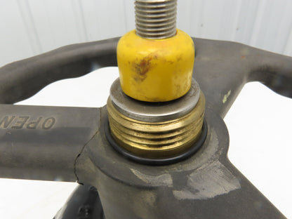 ITT 4-C-425-0-WB-903 Dia-Flo 4" Diaphragm Pinch Valve Stainless Pipe Butt Weld