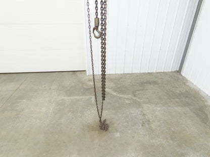 CM Cyclone Model S 2 Ton 4000Lb Manual Chain Fall Hand Hoist 11' 9" Lift