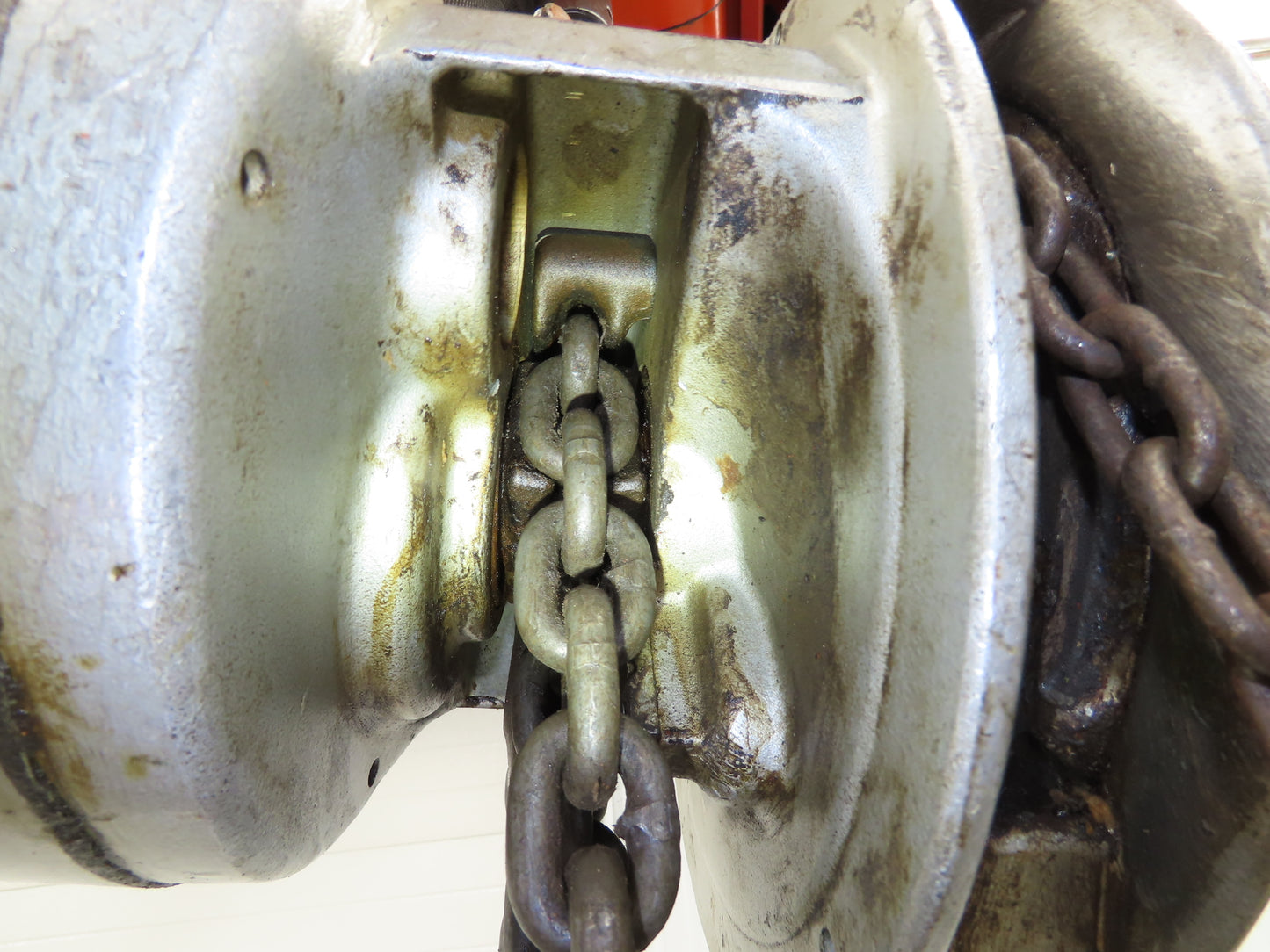 CM Cyclone Model S 2 Ton 4000Lb Manual Chain Fall Hand Hoist 11' 9" Lift