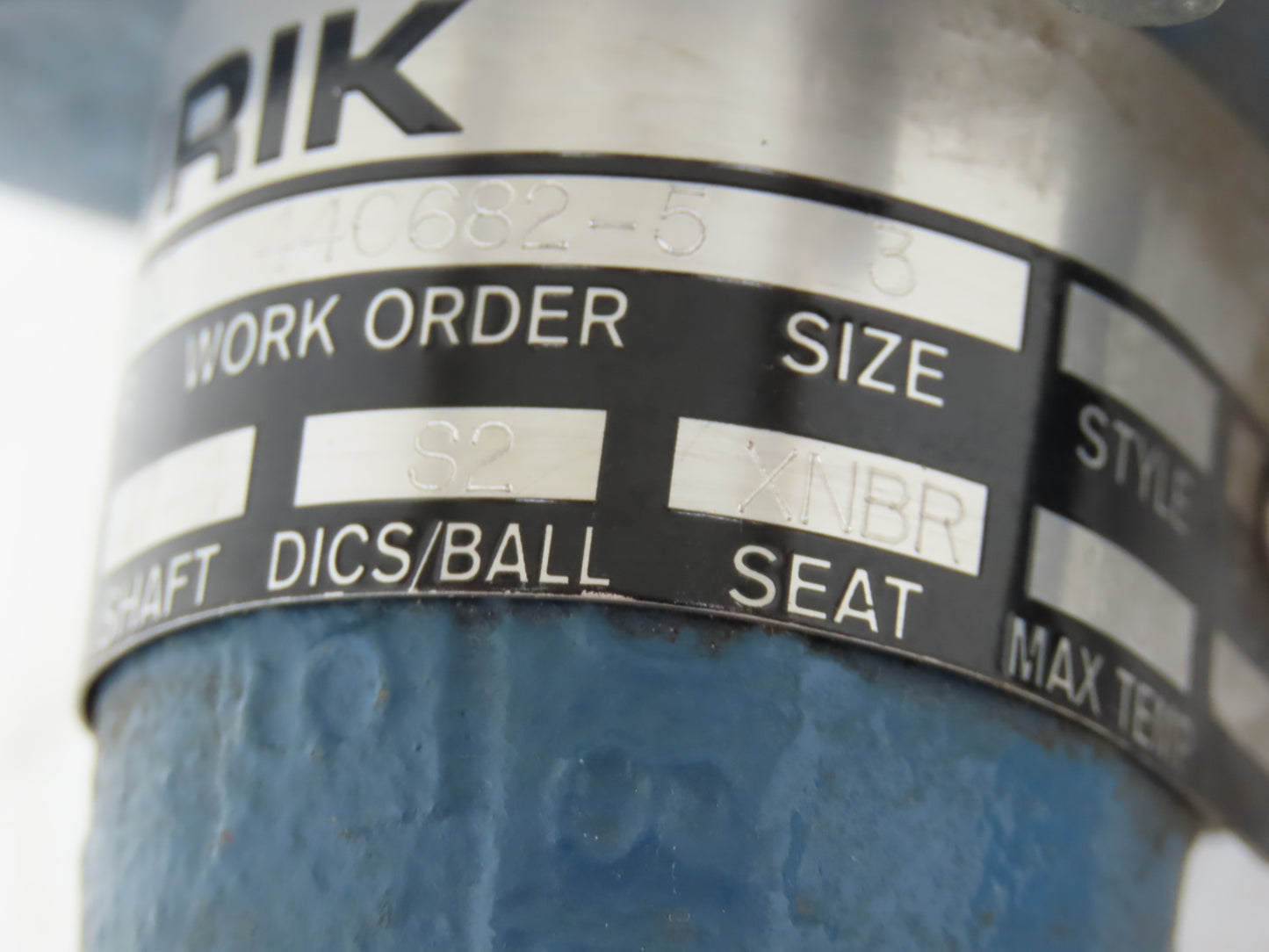 DeZurik 9359125R000 3" Wafer Butterfly Valve Stainless Disc w/Handle 175 CWP