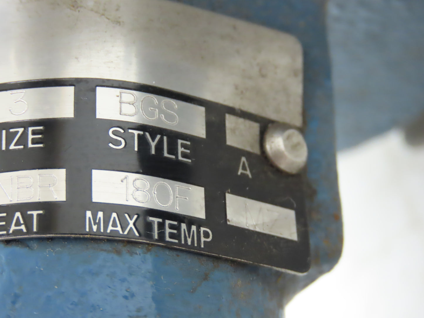 DeZurik 9359125R000 3" Wafer Butterfly Valve Stainless Disc w/Handle 175 CWP