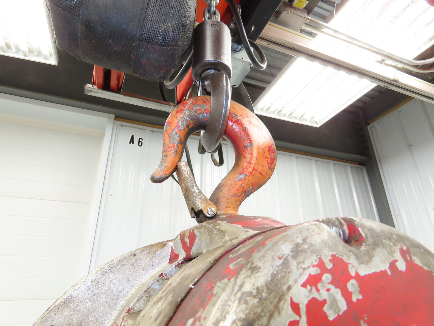 CM Cyclone Model M 1-1/2 Ton 3000Lb Manual Chain Fall Hand Hoist 15' Lift