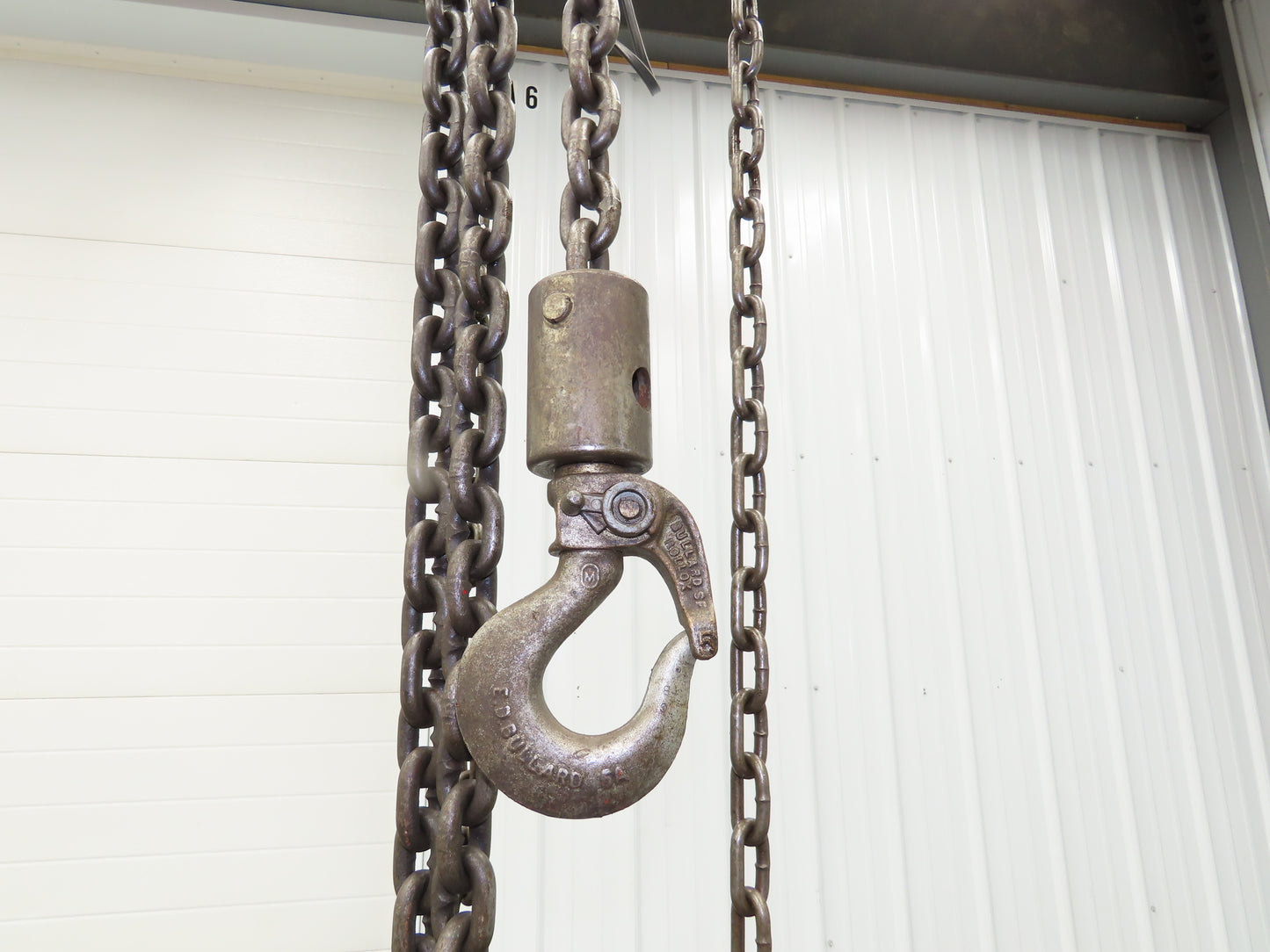 CM Cyclone Model M 1-1/2 Ton 3000Lb Manual Chain Fall Hand Hoist 15' Lift