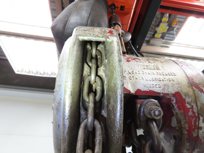 CM Cyclone Model M 1-1/2 Ton 3000Lb Manual Chain Fall Hand Hoist 15' Lift