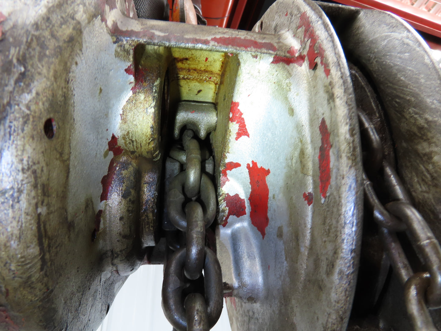 CM Cyclone Model M 1-1/2 Ton 3000Lb Manual Chain Fall Hand Hoist 15' Lift