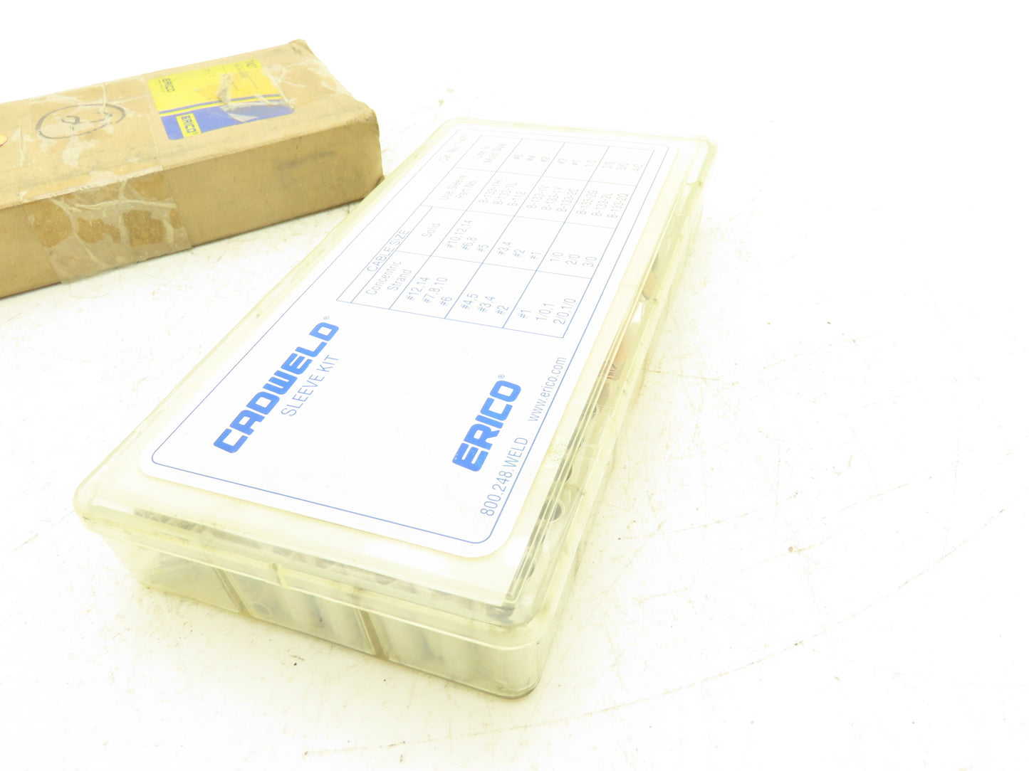 Erico T427 Cadweld Sleeve Kit Complete In Box