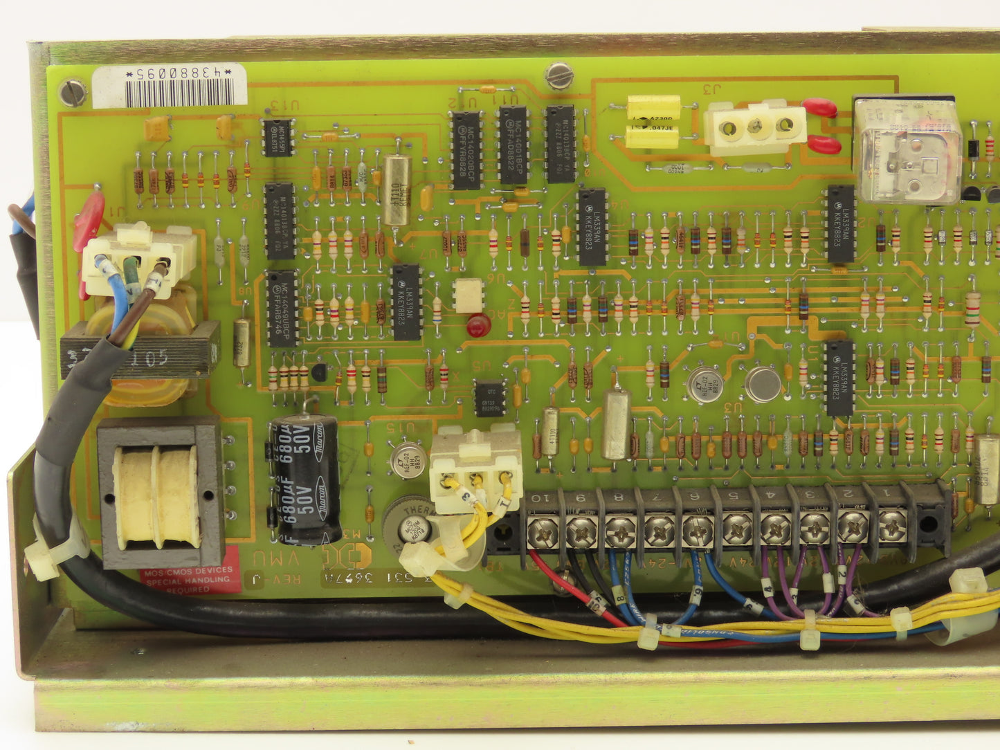 Cincinnati Milacron 3-424-1894A PCB Power Module Revision C