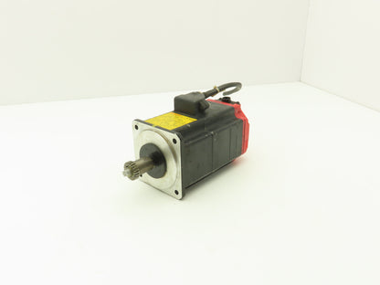 Fanuc AC Servo Motor 5kw 5000 RPM 126V Encoder A860-2014-T301