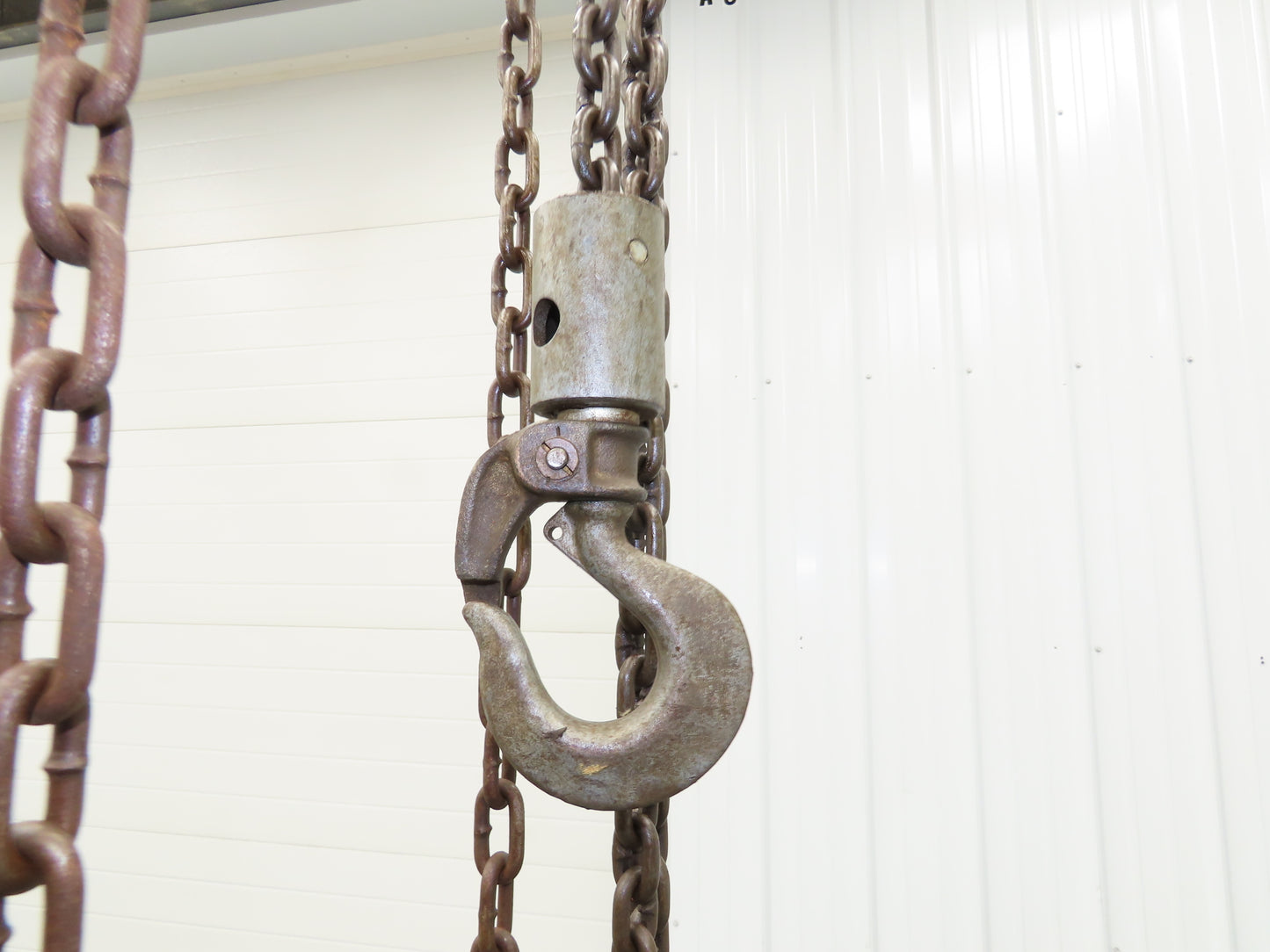 CM Cyclone Model S 1/2 Ton 1000Lb Manual Chain Fall Hand Hoist 8' 6" Lift
