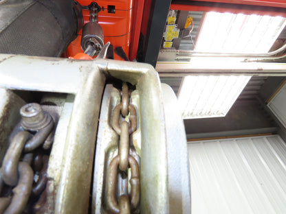 CM Cyclone Model S 1/2 Ton 1000Lb Manual Chain Fall Hand Hoist 8' 6" Lift