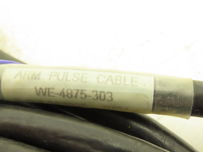 Fanuc WE4875-303 Pulse Arm Cable Rev A Empir 32' Cable W Ends Has Nick in Casing