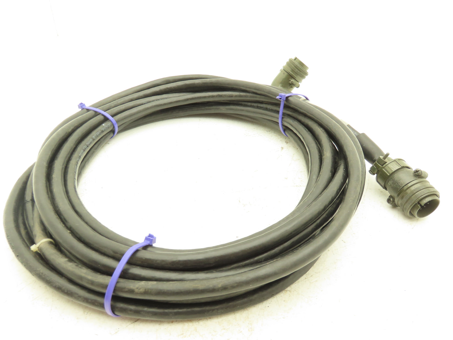 Fanuc WE4875-303 Pulse Arm Cable Rev A Empir 32' Cable W Ends Has Nick in Casing