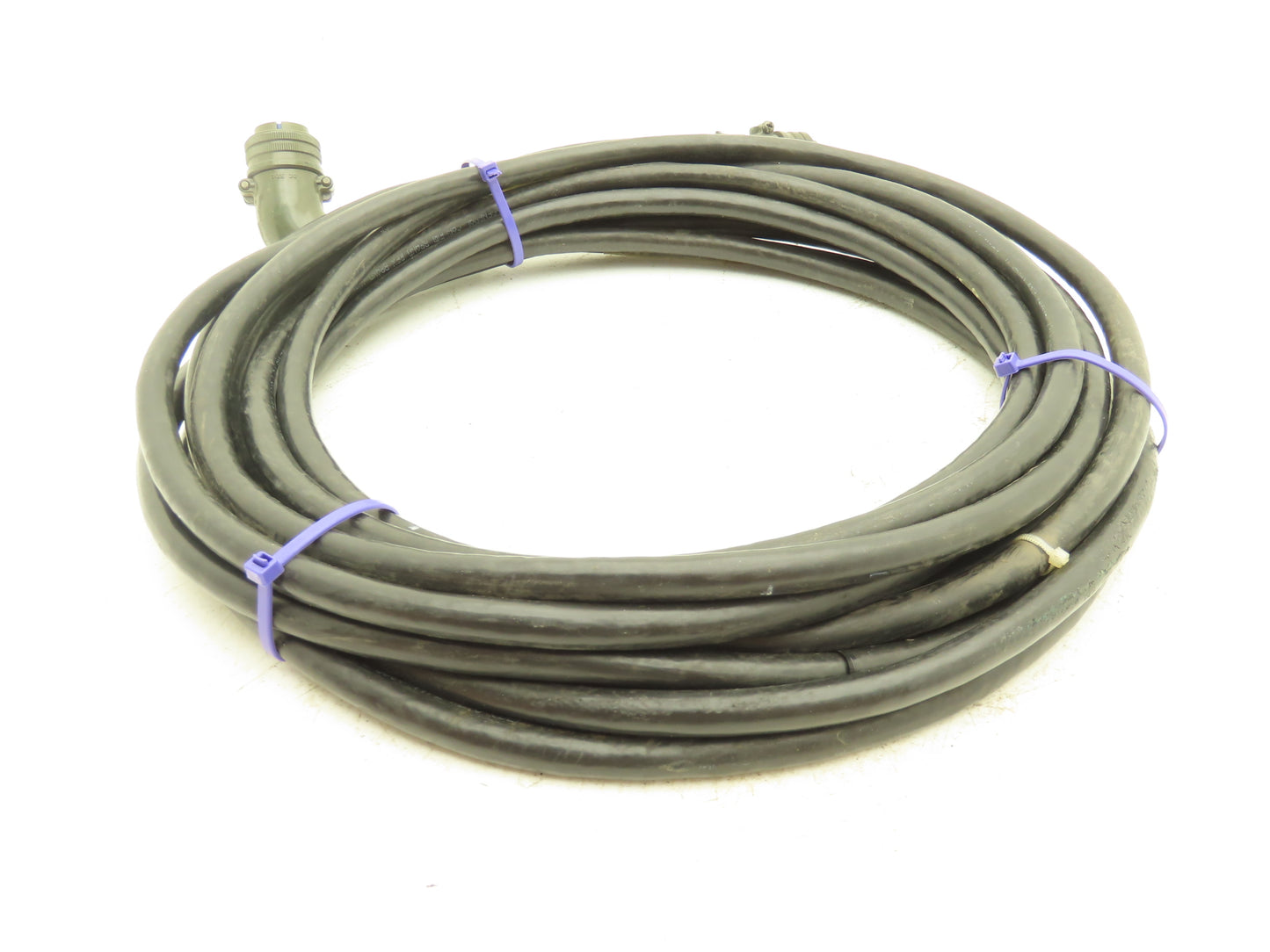 Fanuc WE4875-303 Pulse Arm Cable Rev A Empir 32' Cable W Ends Has Nick in Casing