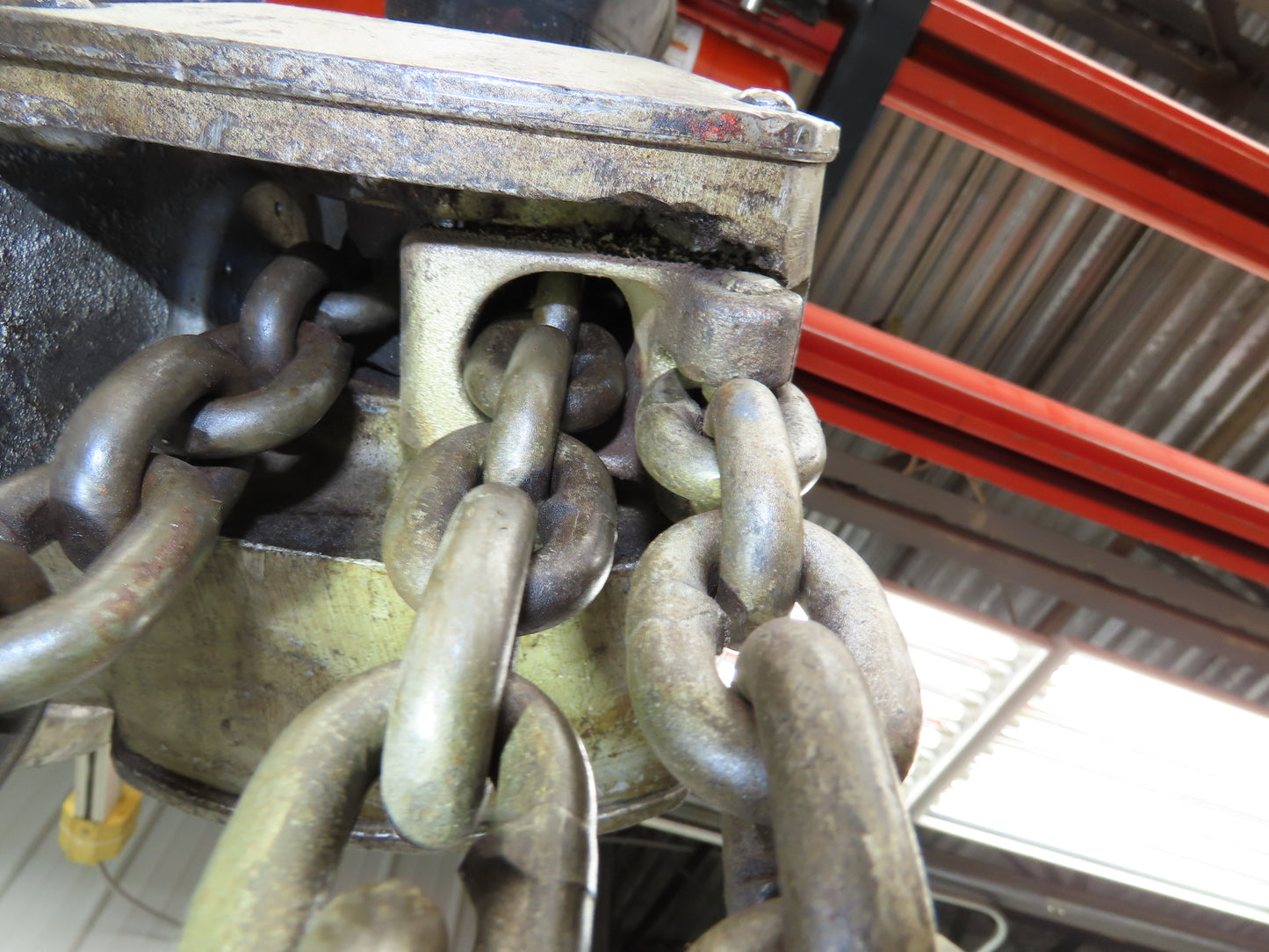 Coffing Superoid 2 Ton 4000Lb Manual Chain Fall Hand Hoist 11' 6" Lift