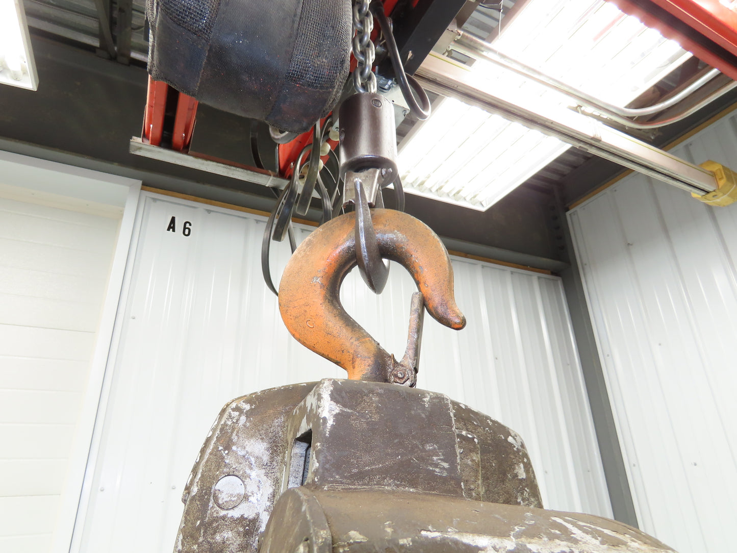 Coffing Superoid 2 Ton 4000Lb Manual Chain Fall Hand Hoist 11' 6" Lift