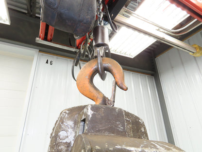 Coffing Superoid 2 Ton 4000Lb Manual Chain Fall Hand Hoist 11' 6" Lift