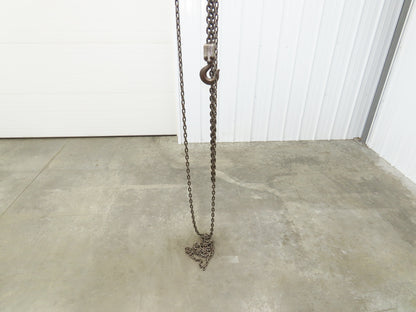 Coffing Superoid 2 Ton 4000Lb Manual Chain Fall Hand Hoist 11' 6" Lift