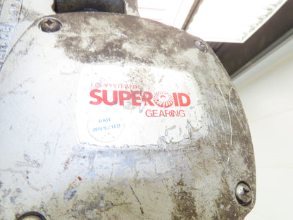 Coffing Superoid 2 Ton 4000Lb Manual Chain Fall Hand Hoist 11' 6" Lift