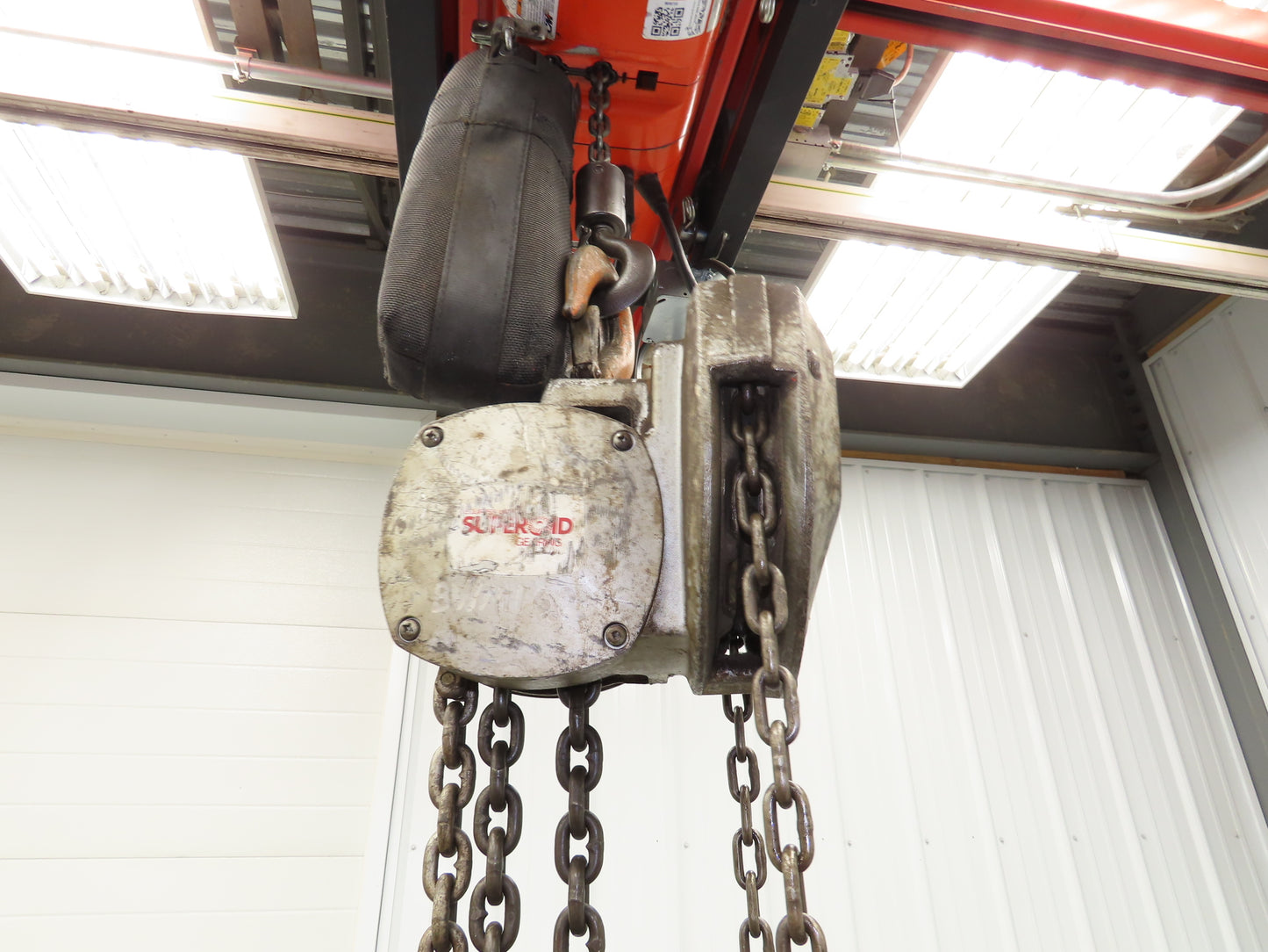 Coffing Superoid 2 Ton 4000Lb Manual Chain Fall Hand Hoist 11' 6" Lift