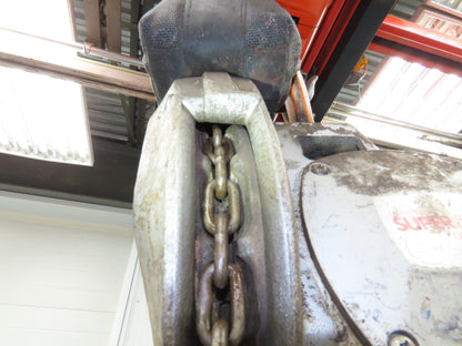 Coffing Superoid 2 Ton 4000Lb Manual Chain Fall Hand Hoist 11' 6" Lift