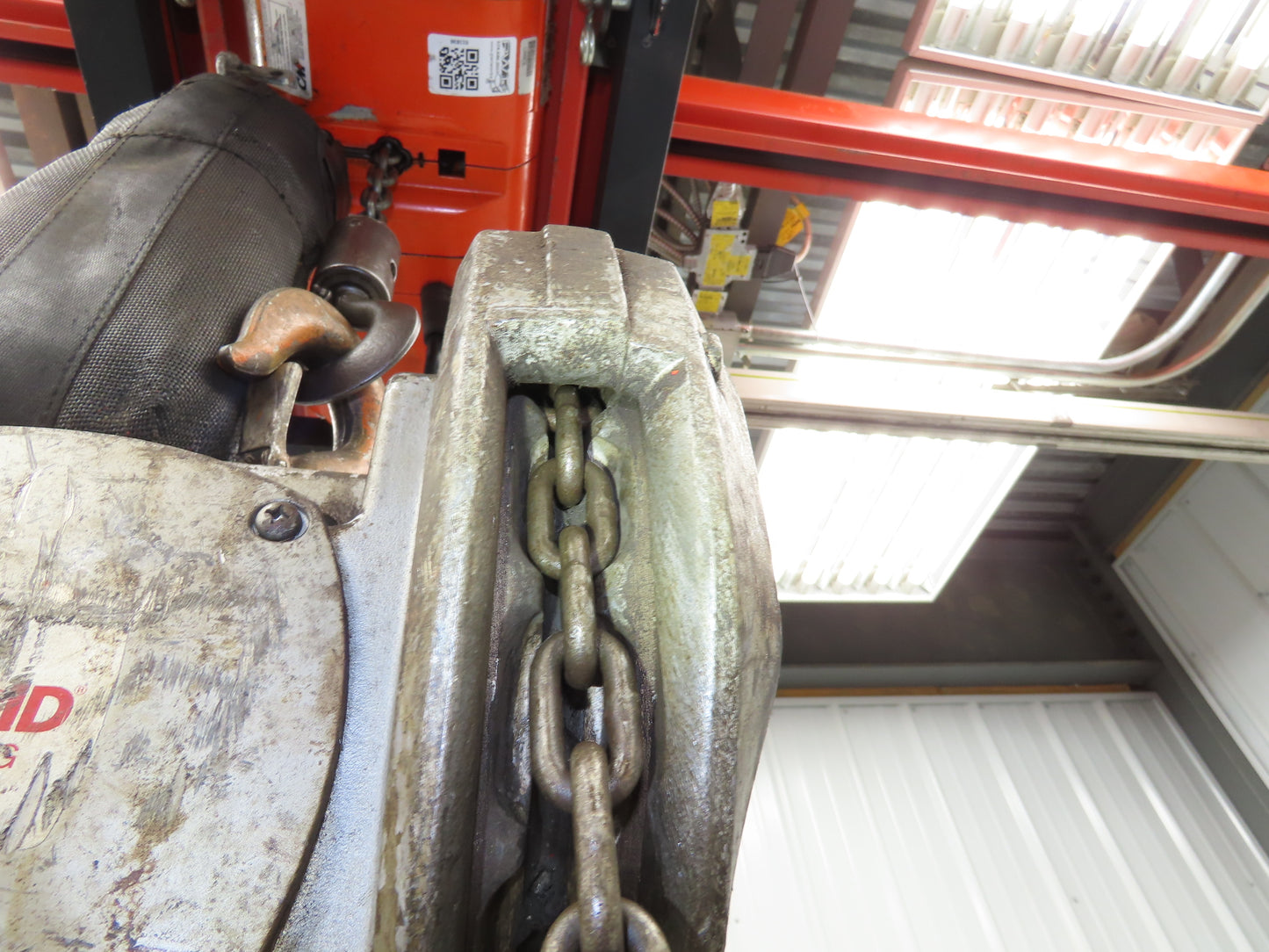 Coffing Superoid 2 Ton 4000Lb Manual Chain Fall Hand Hoist 11' 6" Lift