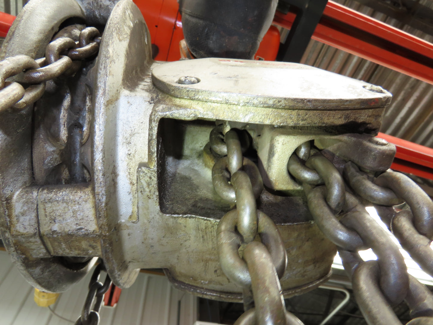 Coffing Superoid 2 Ton 4000Lb Manual Chain Fall Hand Hoist 11' 6" Lift