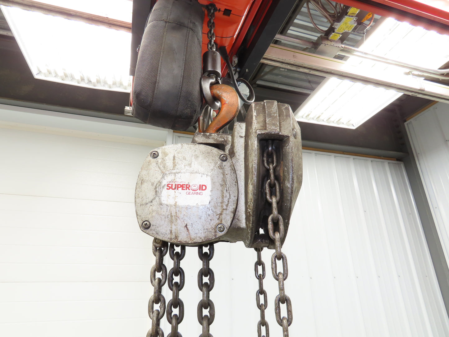 Coffing Superoid 2 Ton 4000Lb Manual Chain Fall Hand Hoist 12' 9" Lift
